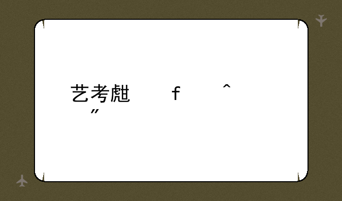 艺考生百日冲刺